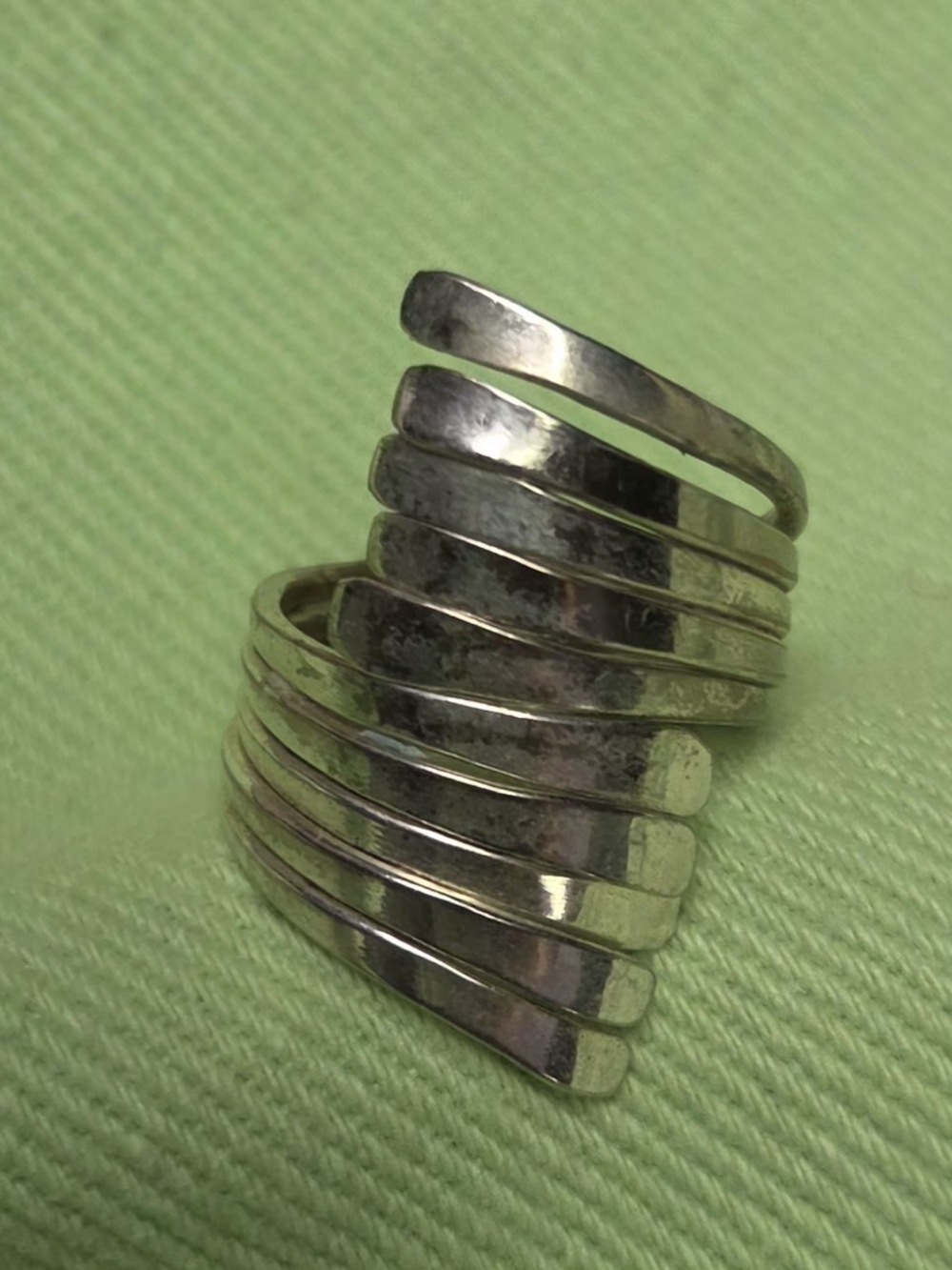 Silver Multi-Band Wrap Ring - Women's Jewelry